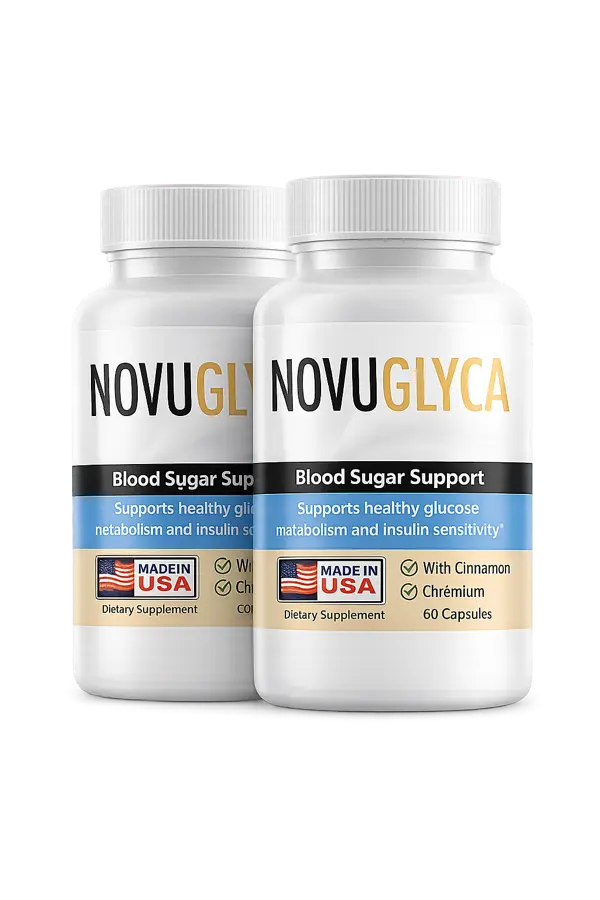 Two NovuGlyca bottles, 60 day supply package